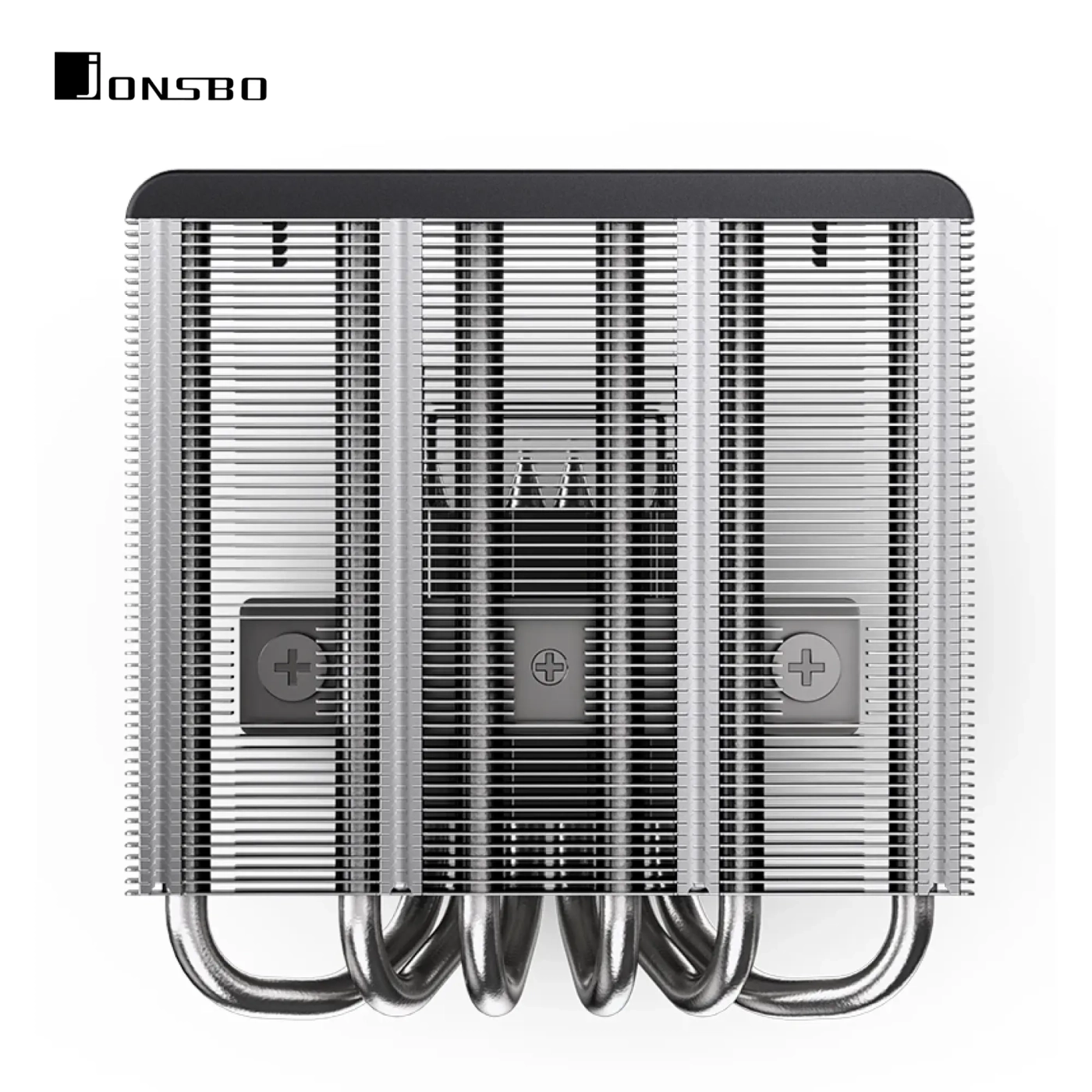 Купити Процесорний кулер JONSBO HP600 Black (120mm/LGA115X/1200/1700, AMD AM4/AM5/6 тепл. трубки) - фото 9
