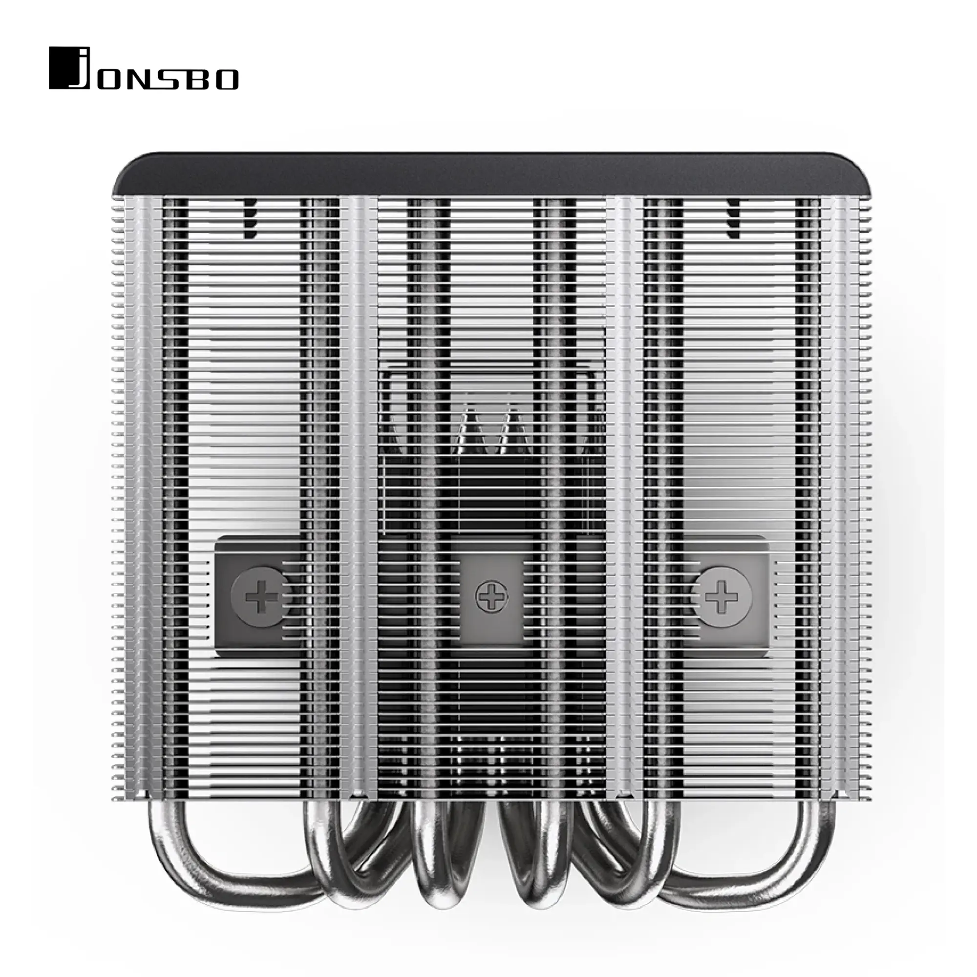 Купити Процесорний кулер JONSBO HP600 Black (120mm/LGA115X/1200/1700, AMD AM4/AM5/6 тепл. трубки) - фото 9
