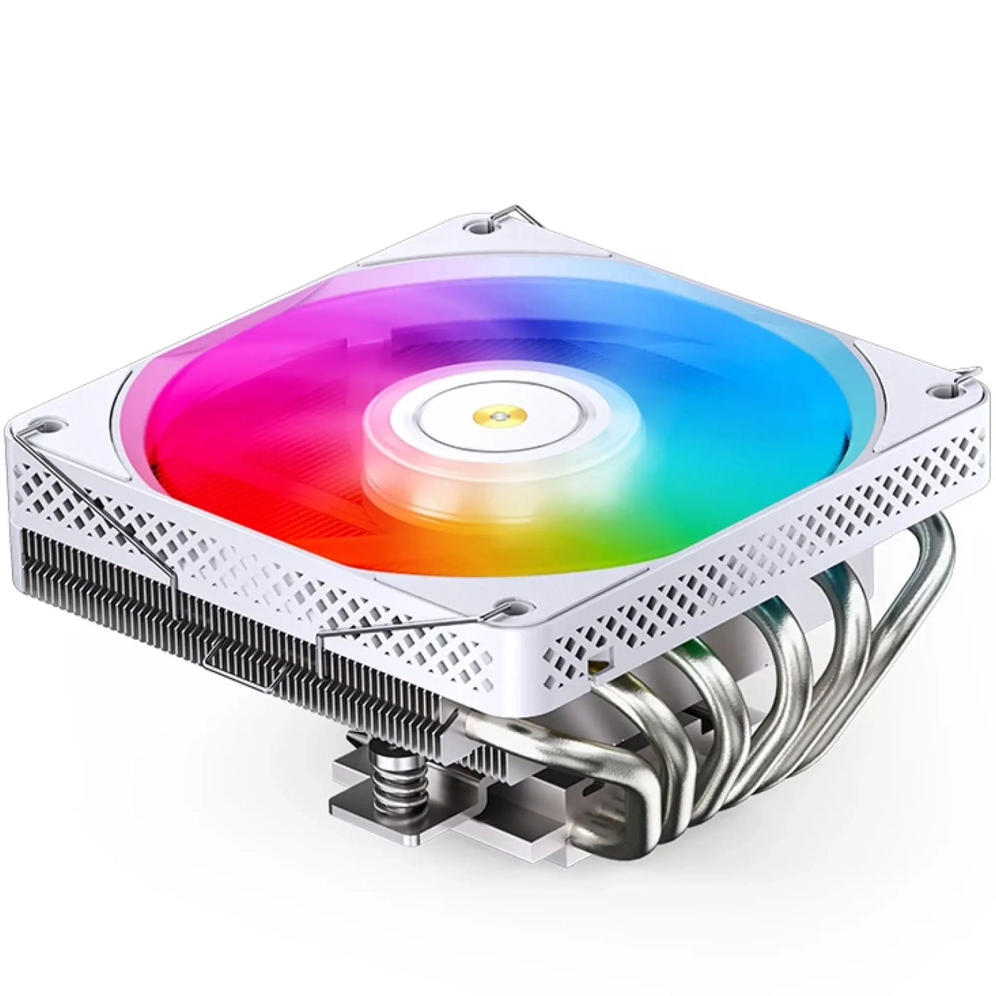 Купити Процесорний кулер JONSBO HP600 White (120mm/LGA115X/1200/1700, AMD AM4/AM5/6 тепл. трубки) - фото 1