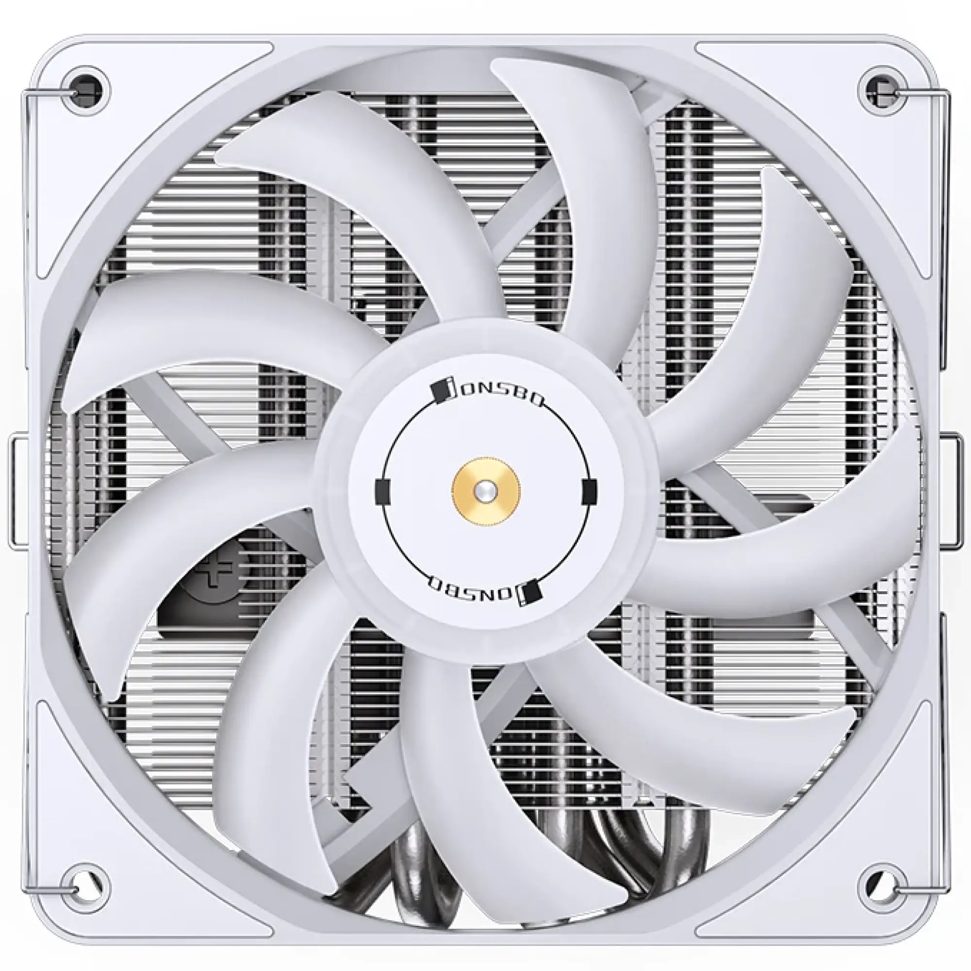 Купити Процесорний кулер JONSBO HP600 White (120mm/LGA115X/1200/1700, AMD AM4/AM5/6 тепл. трубки) - фото 2