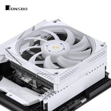 Купити Процесорний кулер JONSBO HP600 White (120mm/LGA115X/1200/1700, AMD AM4/AM5/6 тепл. трубки) - фото 8