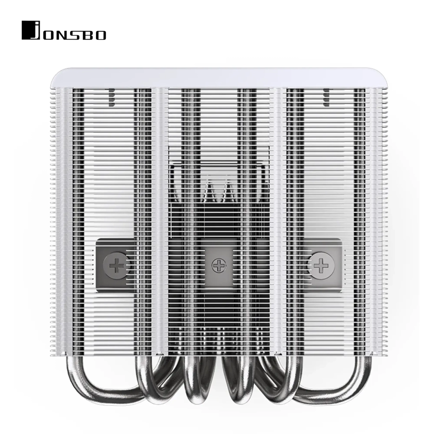 Купити Процесорний кулер JONSBO HP600 White (120mm/LGA115X/1200/1700, AMD AM4/AM5/6 тепл. трубки) - фото 9