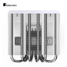 Купити Процесорний кулер JONSBO HP600 White (120mm/LGA115X/1200/1700, AMD AM4/AM5/6 тепл. трубки) - фото 9