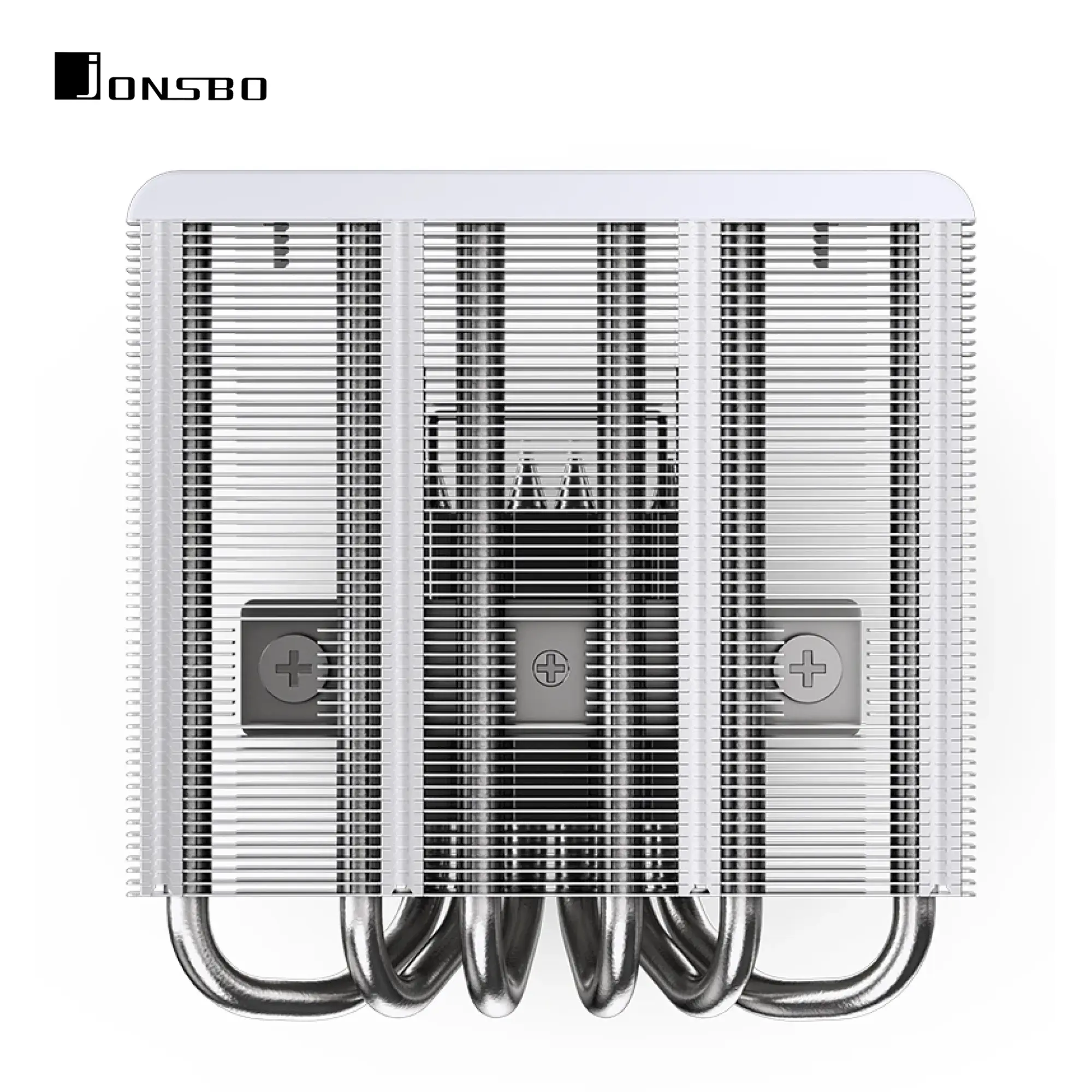 Купити Процесорний кулер JONSBO HP600 White (120mm/LGA115X/1200/1700, AMD AM4/AM5/6 тепл. трубки) - фото 9