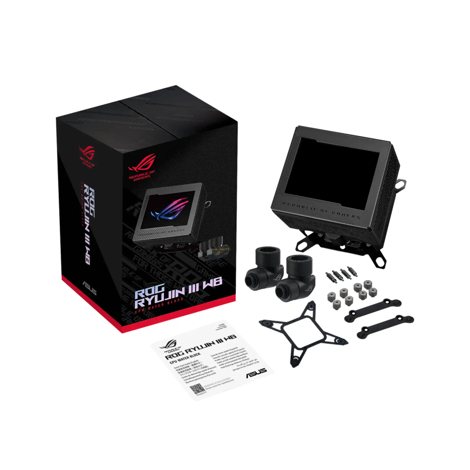 Купити Водоблок ASUS ROG RYUJIN III WB LCD CPU-Wasserblock (90RC00V0-M0UAY0) - фото 10