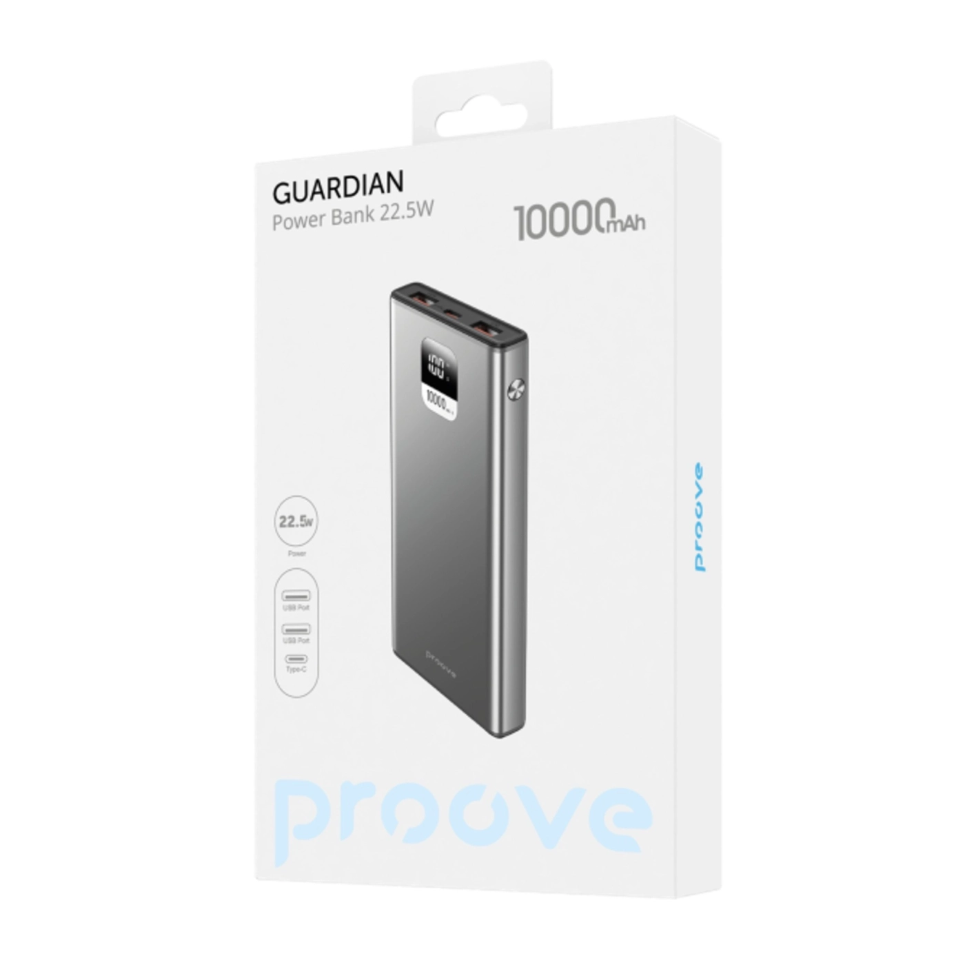 Купити Павербанк УМБ Proove Guardian 10000mAh 22.5W (PBG122210004) - фото 2