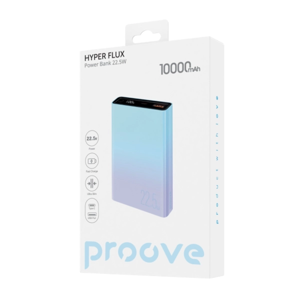 Купить Павербанк УМБ Proove Hyper Flux 10000mAh 22.5W Gradient (PBH120120009) - фото 2