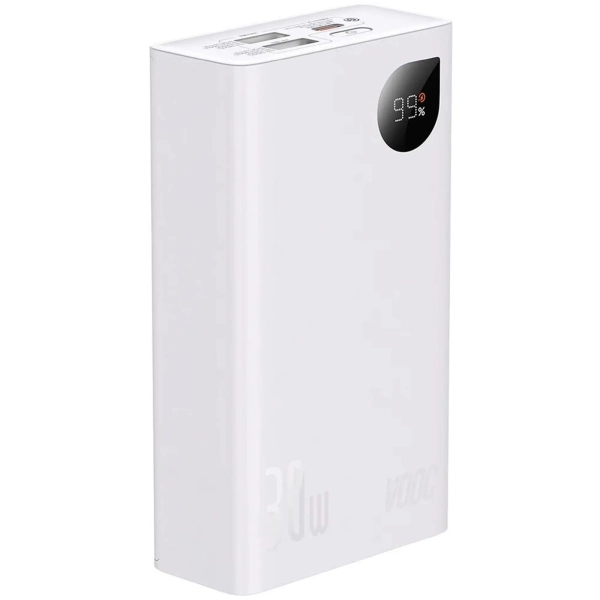 Купить Павербанк УМБ Baseus Adaman2 20000mAh 30W Overseas Edition White (PPAD080102) - фото 2