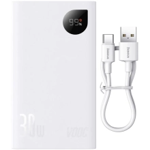 Купить Павербанк УМБ Baseus Adaman2 20000mAh 30W Overseas Edition White (PPAD080102) - фото 3