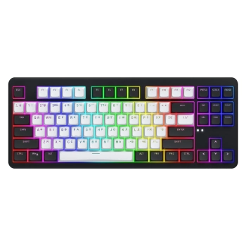 Купить Клавиатура HATOR Rockfall 3 Mecha TKL Wireless Orange Linear rev2 Black (HTK850UA) - фото 1