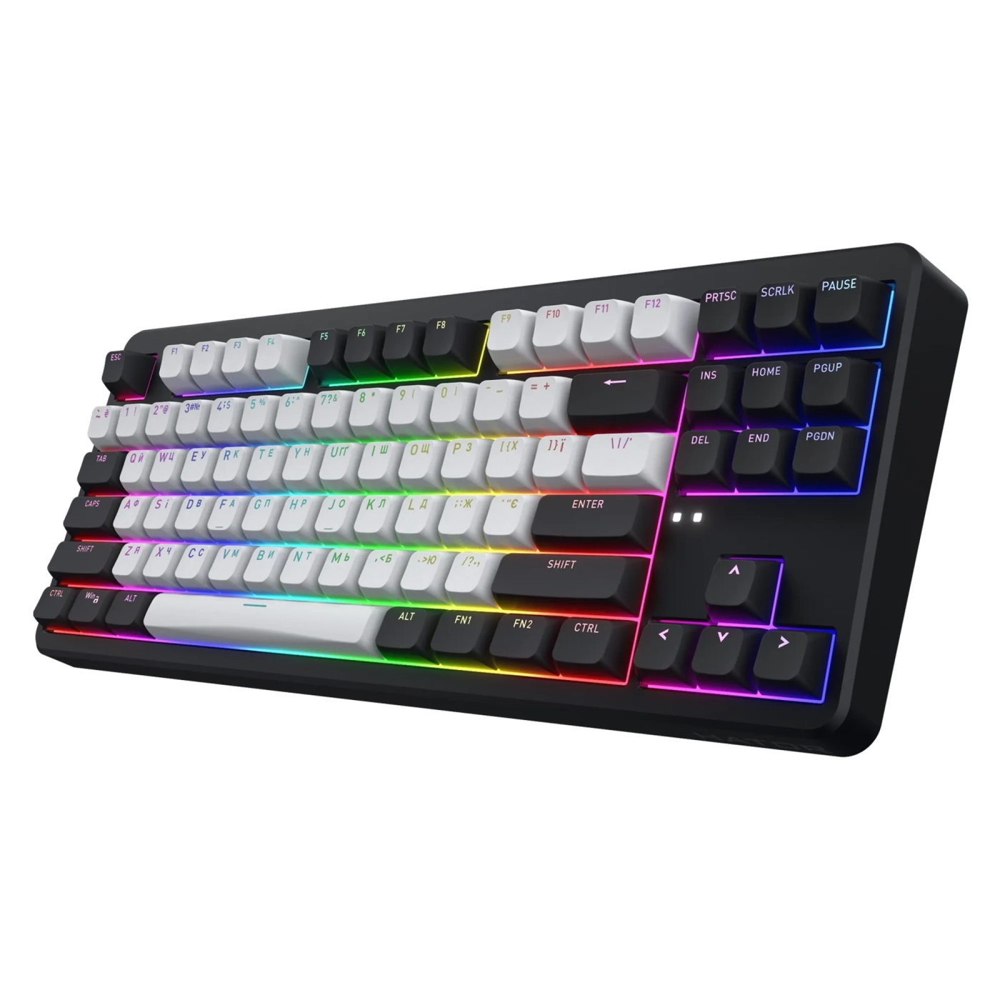 Купить Клавиатура HATOR Rockfall 3 Mecha TKL Wireless Orange Linear rev2 Black (HTK850UA) - фото 2