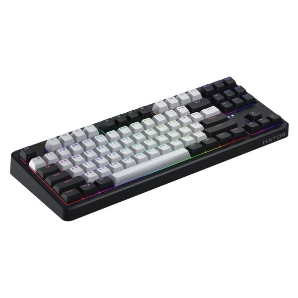 Купить Клавиатура HATOR Rockfall 3 Mecha TKL Wireless Orange Linear rev2 Black (HTK850UA) - фото 3