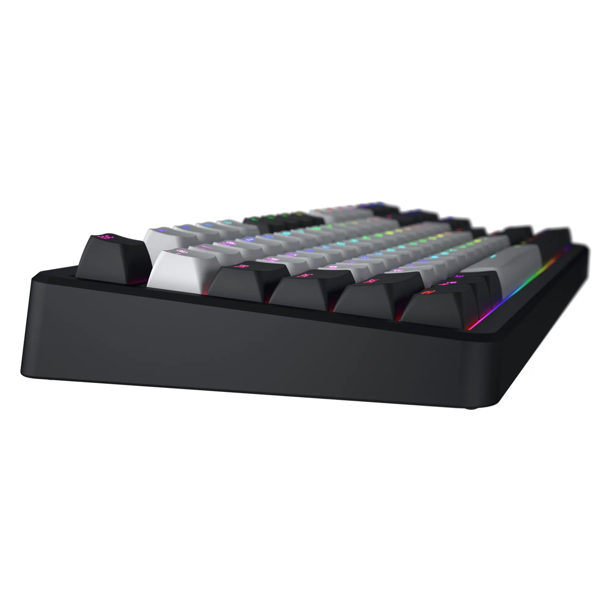 Купить Клавиатура HATOR Rockfall 3 Mecha TKL Wireless Orange Linear rev2 Black (HTK850UA) - фото 4