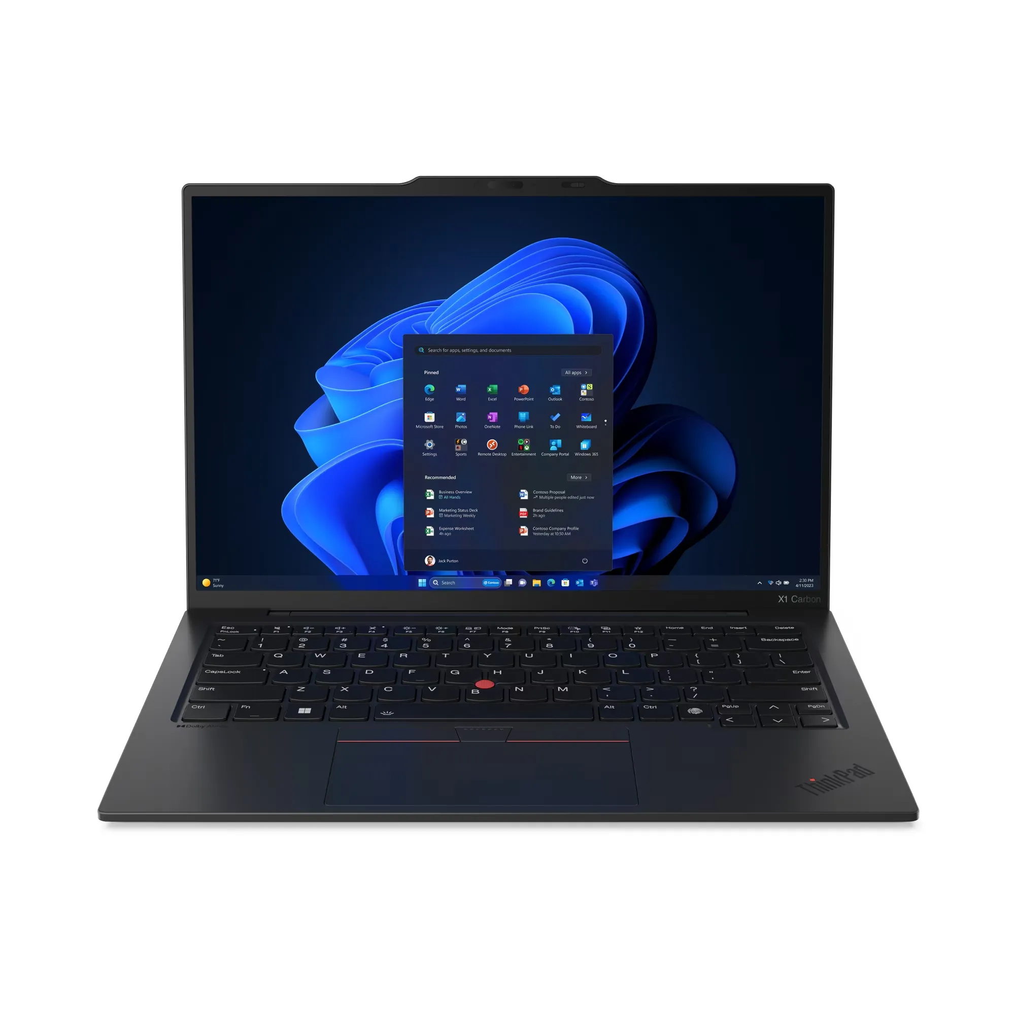 Купити Ноутбук Lenovo ThinkPad X1 Carbon Gen 12 (21KC006GRA) - фото 1