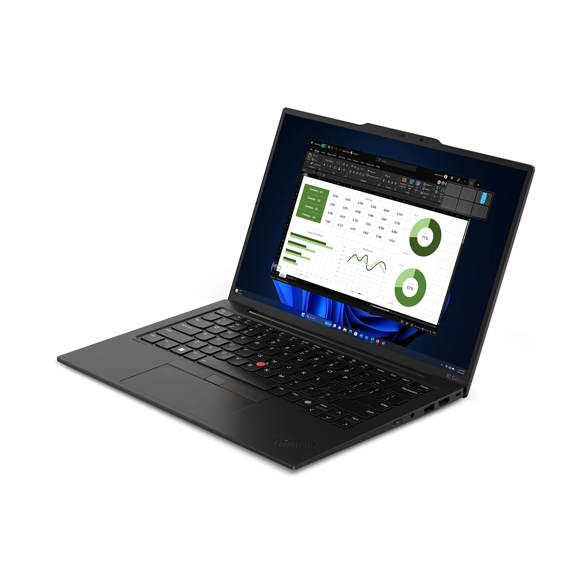 Купити Ноутбук Lenovo ThinkPad X1 Carbon Gen 12 (21KC006GRA) - фото 3