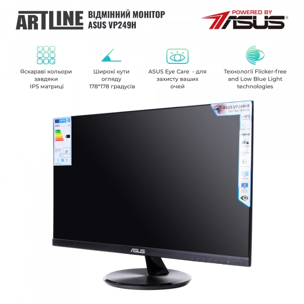 Купить Комплект ARTLINE Business PN62Sv02Win+VP249HR (неттоп+монитор) - фото 2