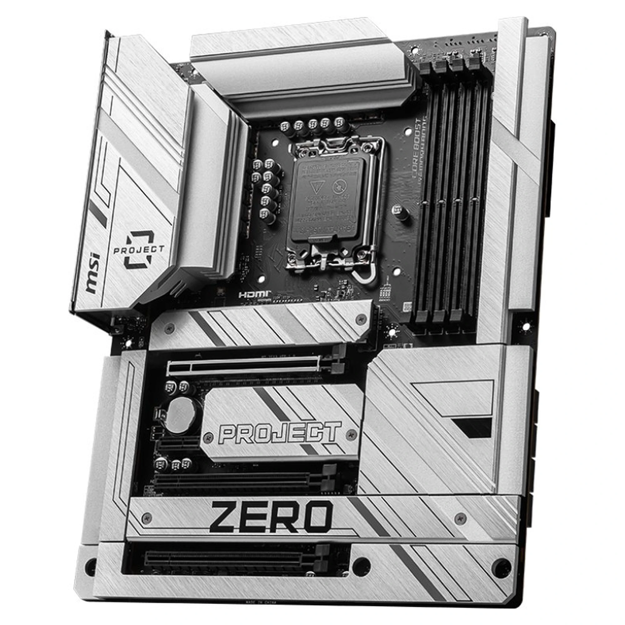 Купити материнську плату MSI Project Zero, стильний дизайн, підтримка потужних процесорів, сокет Z790