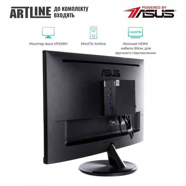 Купить Комплект ARTLINE Business PN62Sv03Win+VP249HR (неттоп+монитор) - фото 3