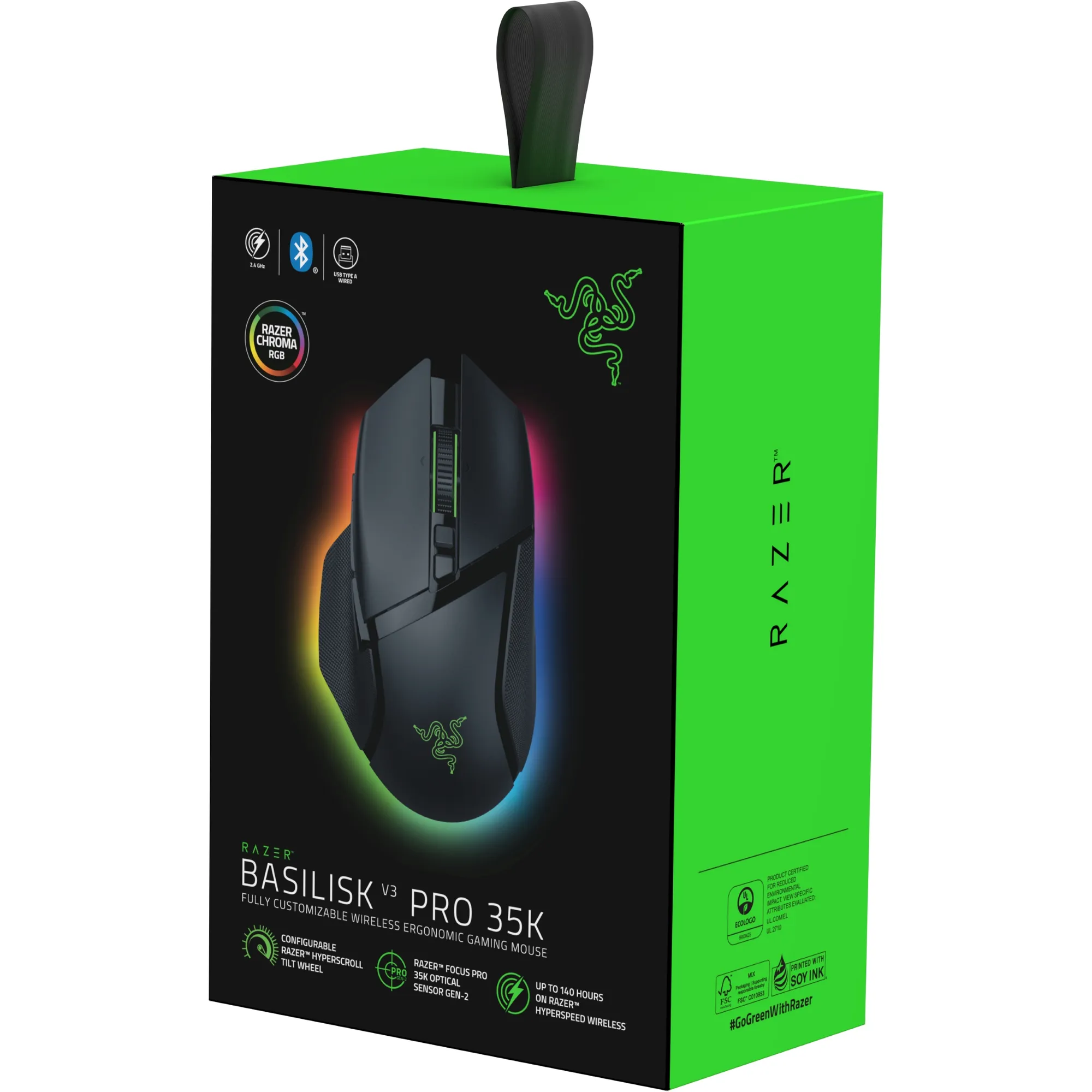 Купить Мышь Razer Basilisk V3 Pro 35K Black (RZ01-05240100-R3G1) - фото 8