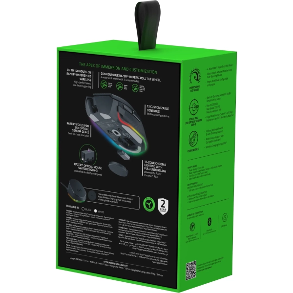 Купить Мышь Razer Basilisk V3 Pro 35K Black (RZ01-05240100-R3G1) - фото 9