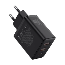Купить Зарядное устройство OS-Baseus Cube Fast Charger 2U+C 30W EU Cluster Black (P10111402113-00) - фото 3