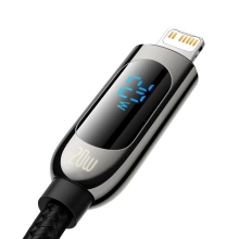 Купить Кабель Baseus Display USB-C - Lightning 20W 2m Black (CATLSK-A01) - фото 3
