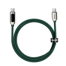 Купить Кабель Baseus Display USB-C - USB-C 100W 1m Green (CATSK-B06) - фото 4
