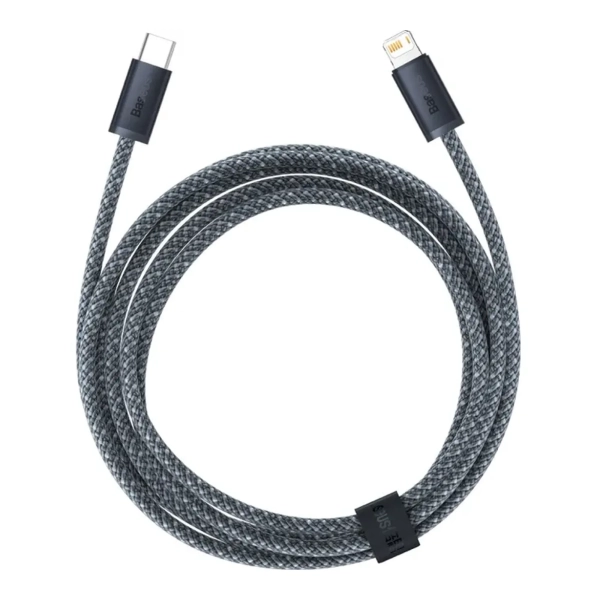 Купить Кабель Baseus Dynamic USB-C - Lightning 20W 2m Slate Gray (CALD000116) - фото 2
