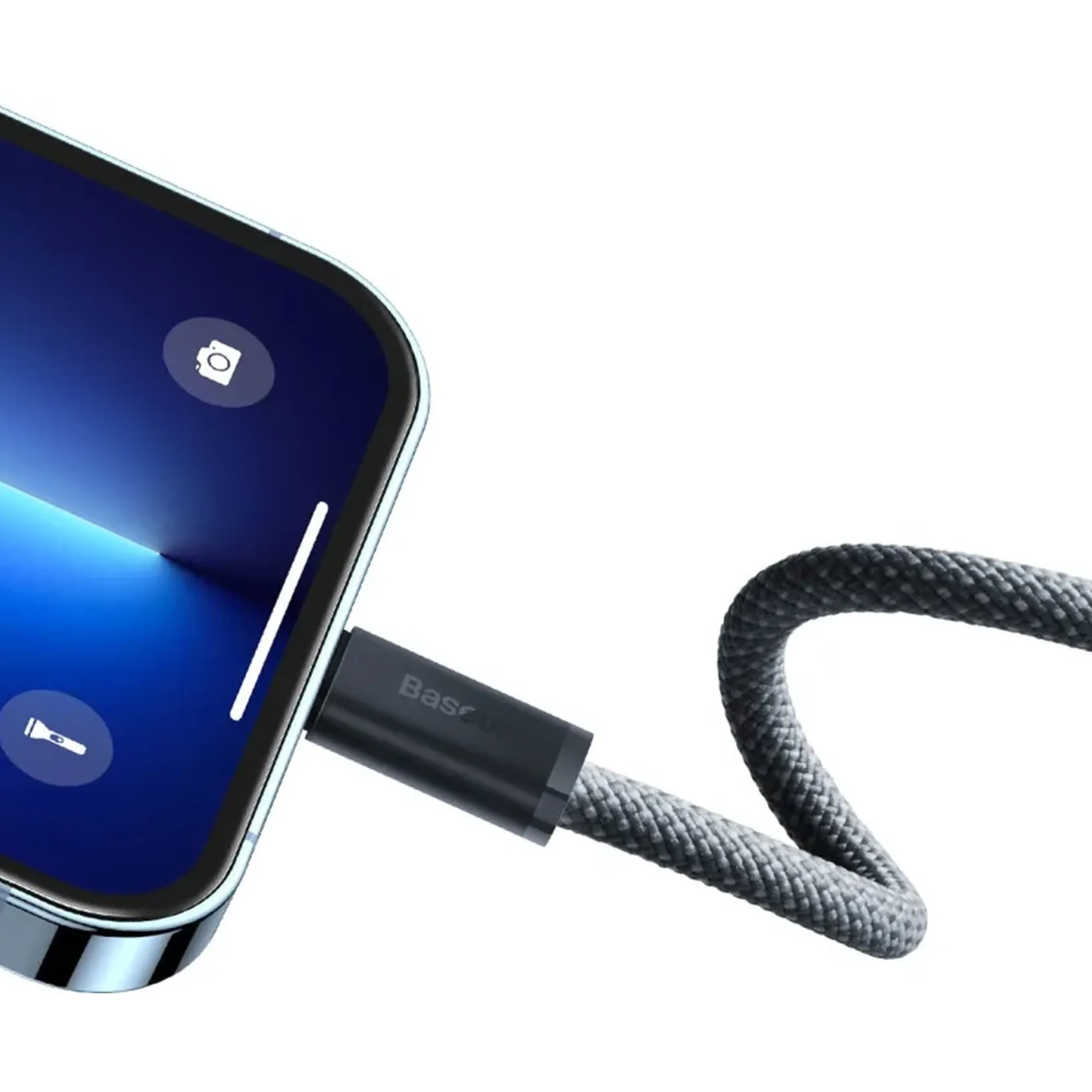 Купить Кабель Baseus Dynamic USB-C - Lightning 20W 2m Slate Gray (CALD000116) - фото 5