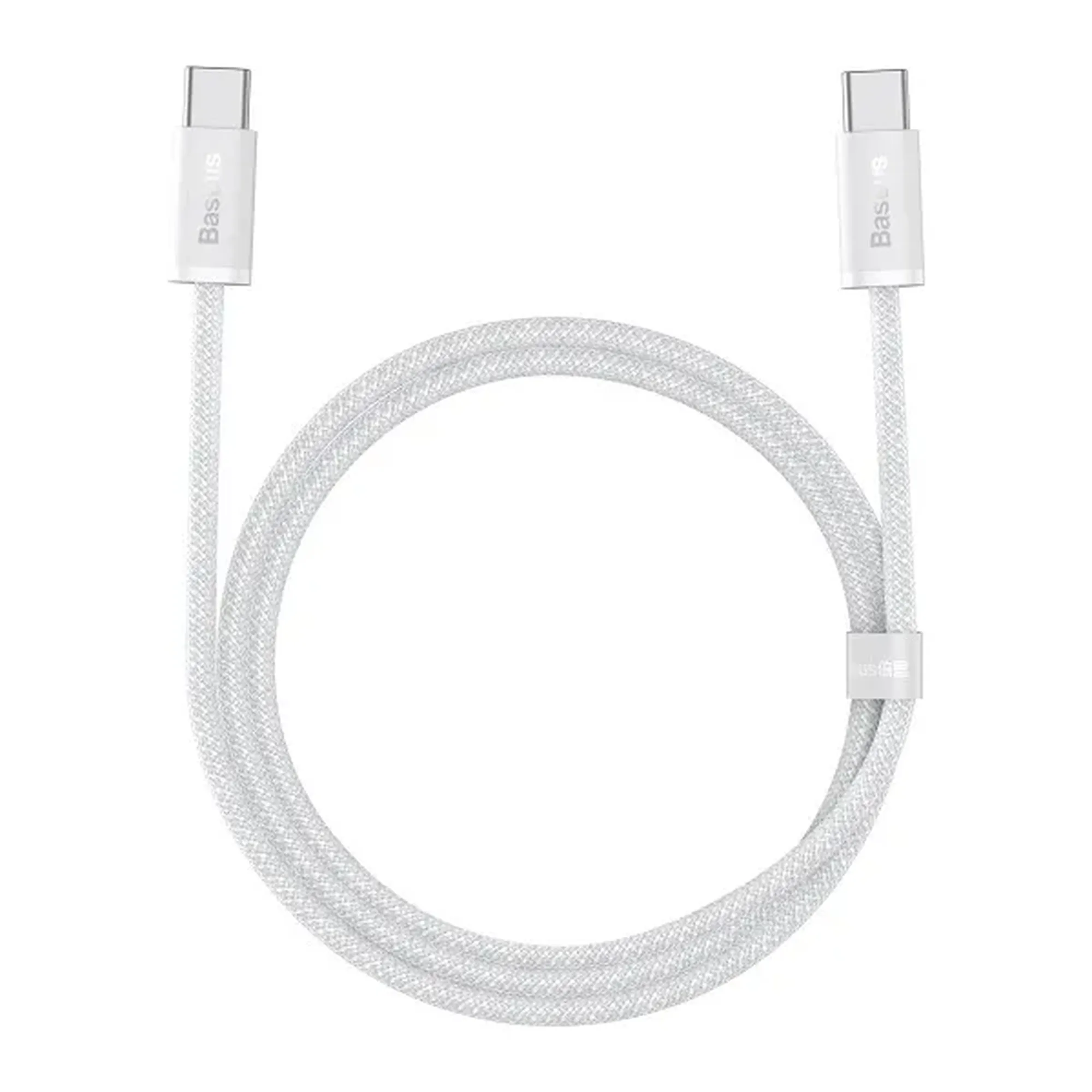 Купити Кабель Baseus Dynamic USB-C - USB-C 100W 1m White (CALD000202) - фото 1