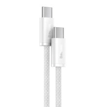 Купити Кабель Baseus Dynamic USB-C - USB-C 100W 1m White (CALD000202) - фото 2