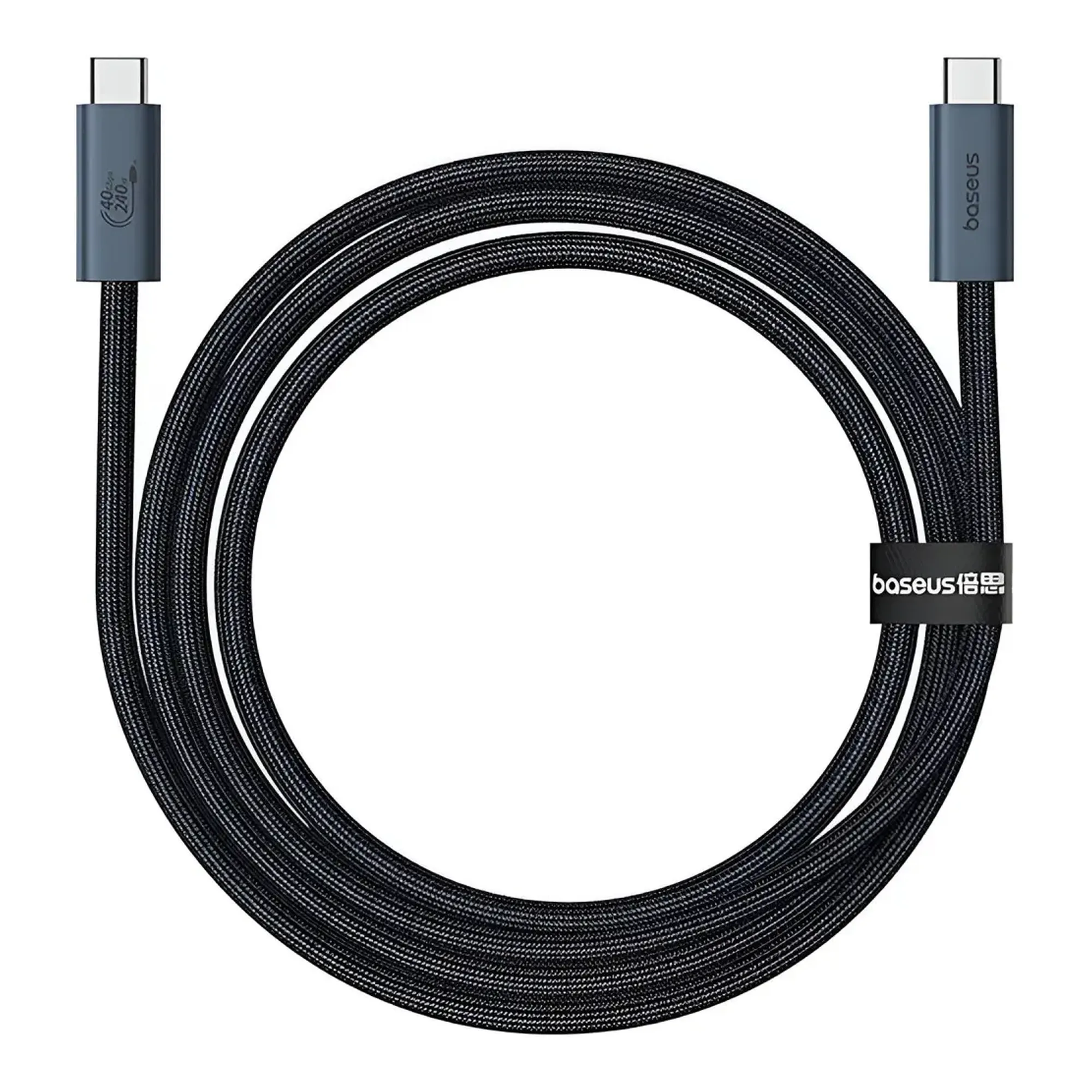 Купить Кабель Baseus Flash USB-C - USB-C 240W 1m Cluster Black (P10311803111-00) - фото 6