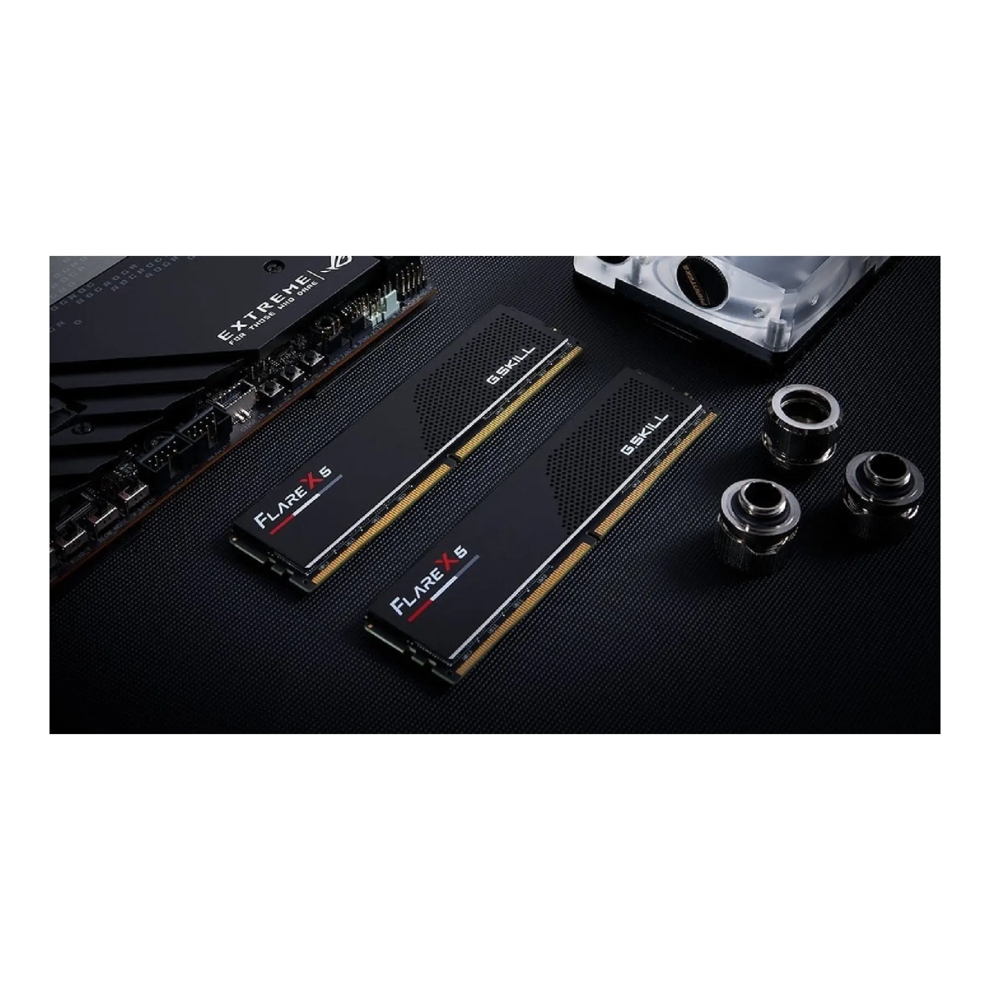 Купить Модуль памяти G.Skill Flare X5 black DDR5-6400 32GB (F5-6400J3240G16GX2-FX5) - фото 4