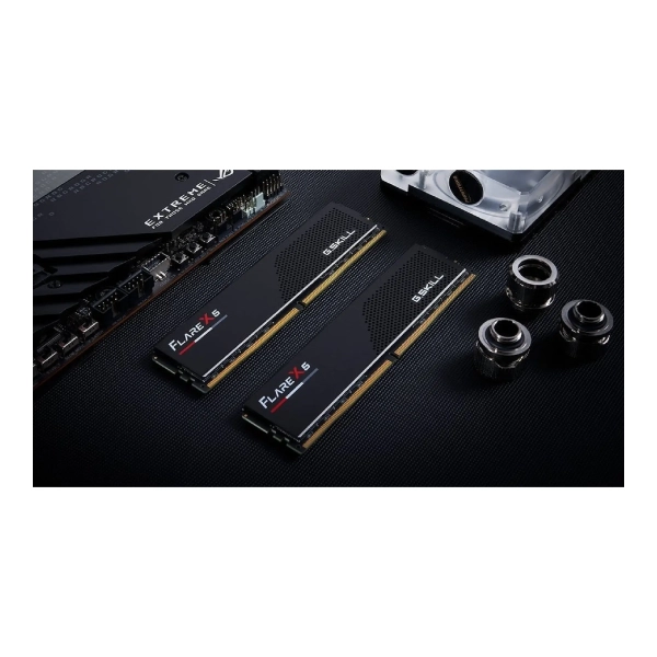 Купить Модуль памяти G.Skill Flare X5 black DDR5-6400 32GB (F5-6400J3240G16GX2-FX5) - фото 4