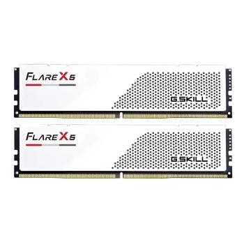 Купити Модуль пам'яті G.Skill Flare X5 White DDR5-6400 32GB (F5-6400J3240G16GX2-FX5W) - фото 1