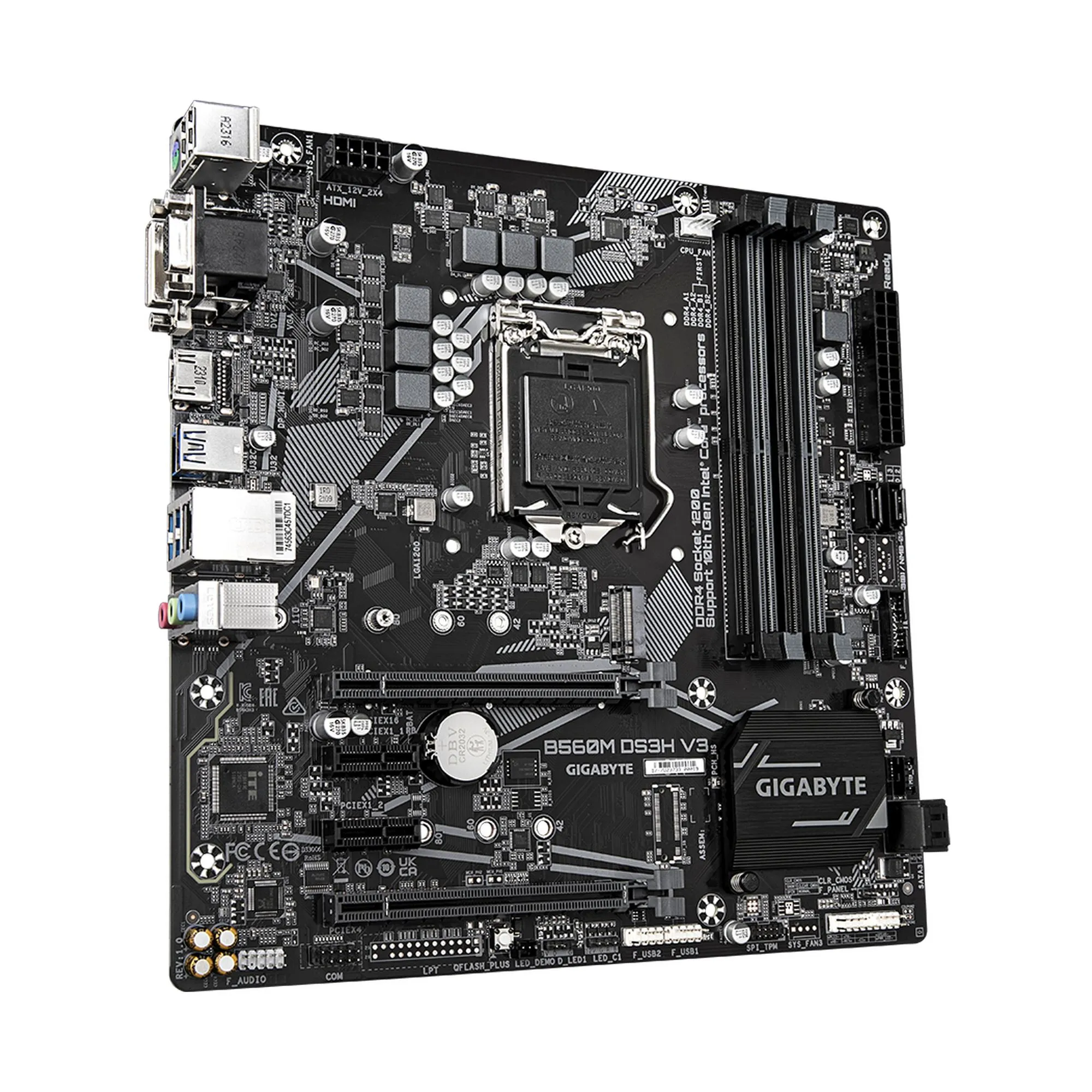 Купити Материнська плата GIGABYTE B560M DS3H V3 - фото 2