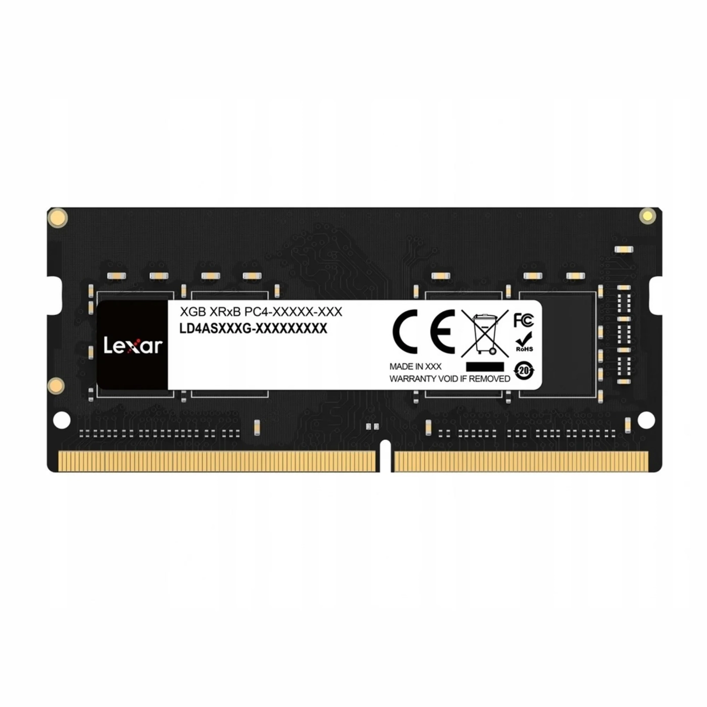 Купить Модуль памяти Lexar DDR4-3200 16GB SODIMM (LD4AS016G-B3200GSST) - фото 1