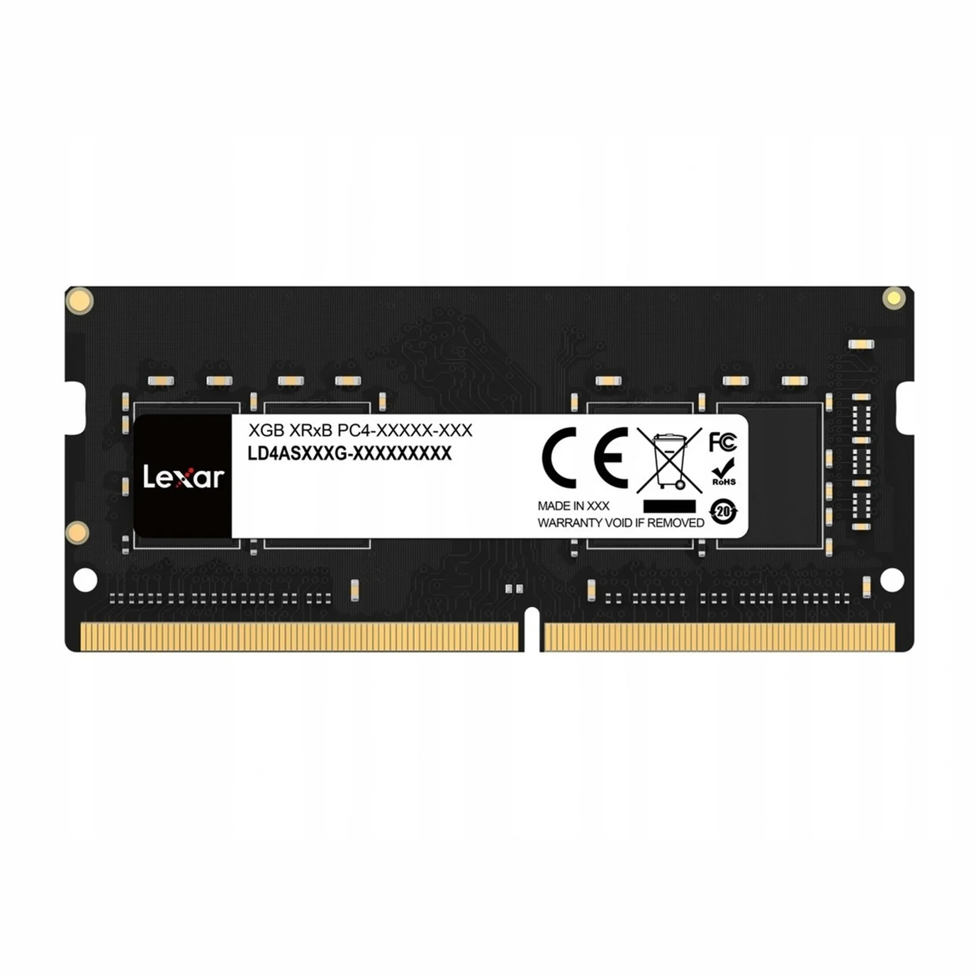 Купить Модуль памяти Lexar DDR4-3200 16GB SODIMM (LD4AS016G-B3200GSST) - фото 1