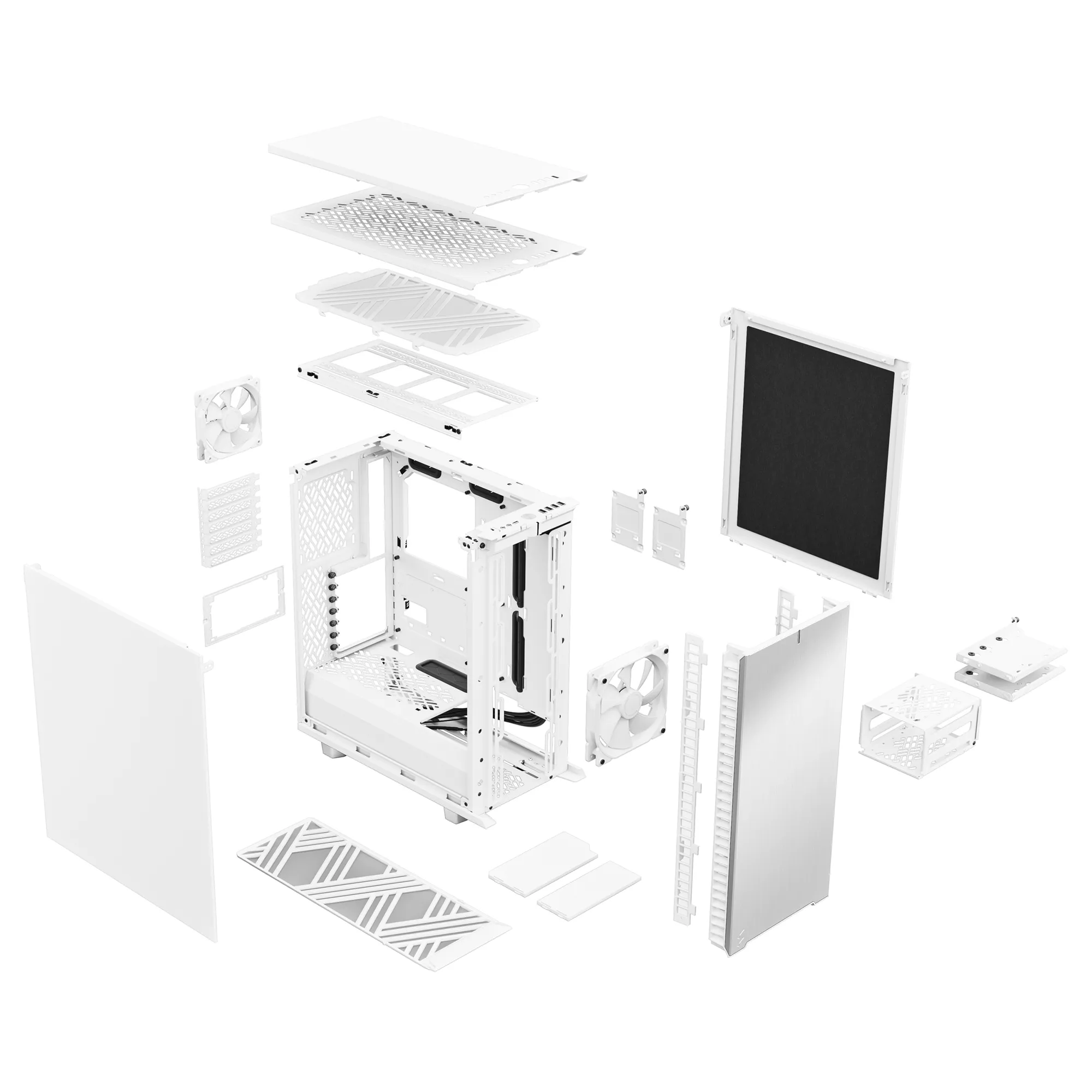 Купить Корпус Fractal Design Define 7 Compact White Solid (FD-C-DEF7C-05) - фото 10