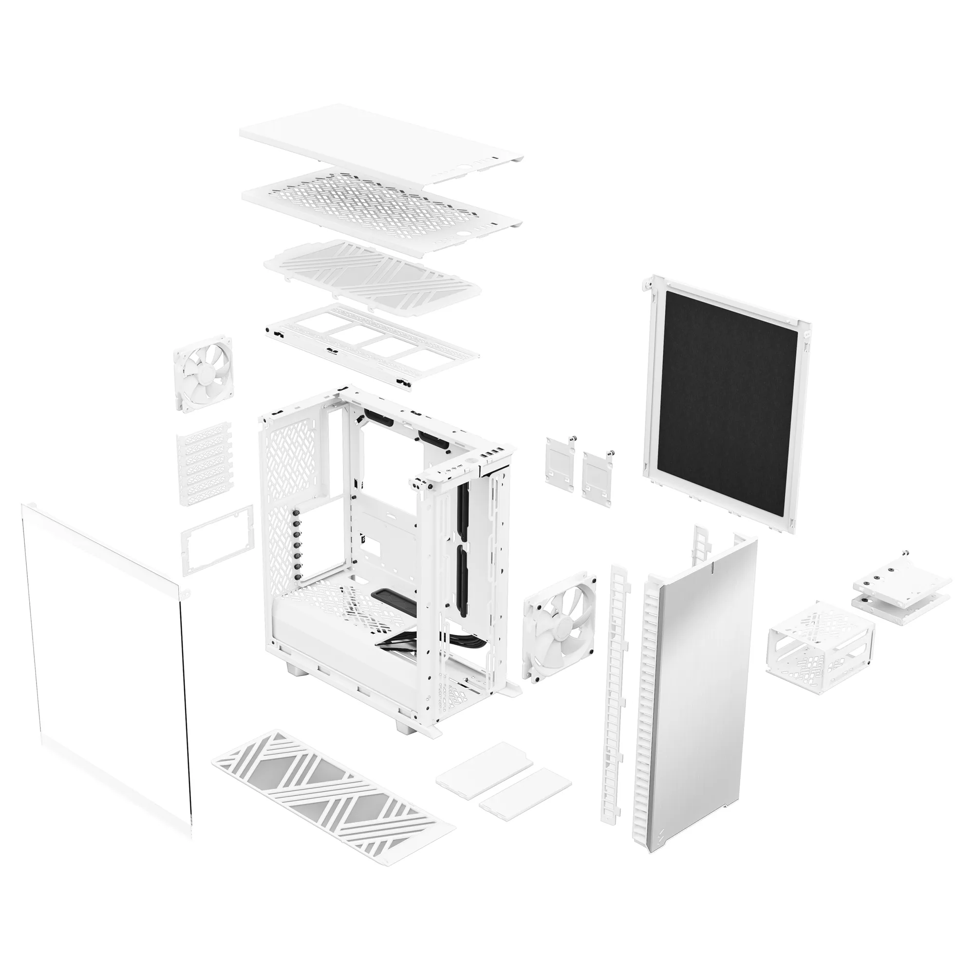 Купити Корпус Fractal Design Define 7 Compact White TG Clear Tint (FD-C-DEF7C-04) - фото 9