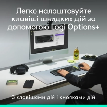Купить Комплект клавиатура и мышь Logitech POP Icon Combo Bluetooth UA Lilac (920-013078) - фото 4