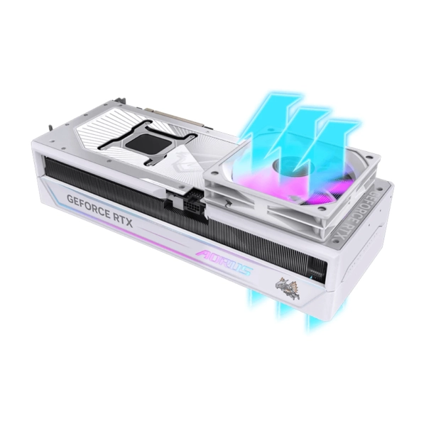 Купити Відеокарта Gigabyte GeForce RTX 5090 AORUS MASTER ICE 32GB (GV-N5090AORUSM ICE-32GD) - фото 6