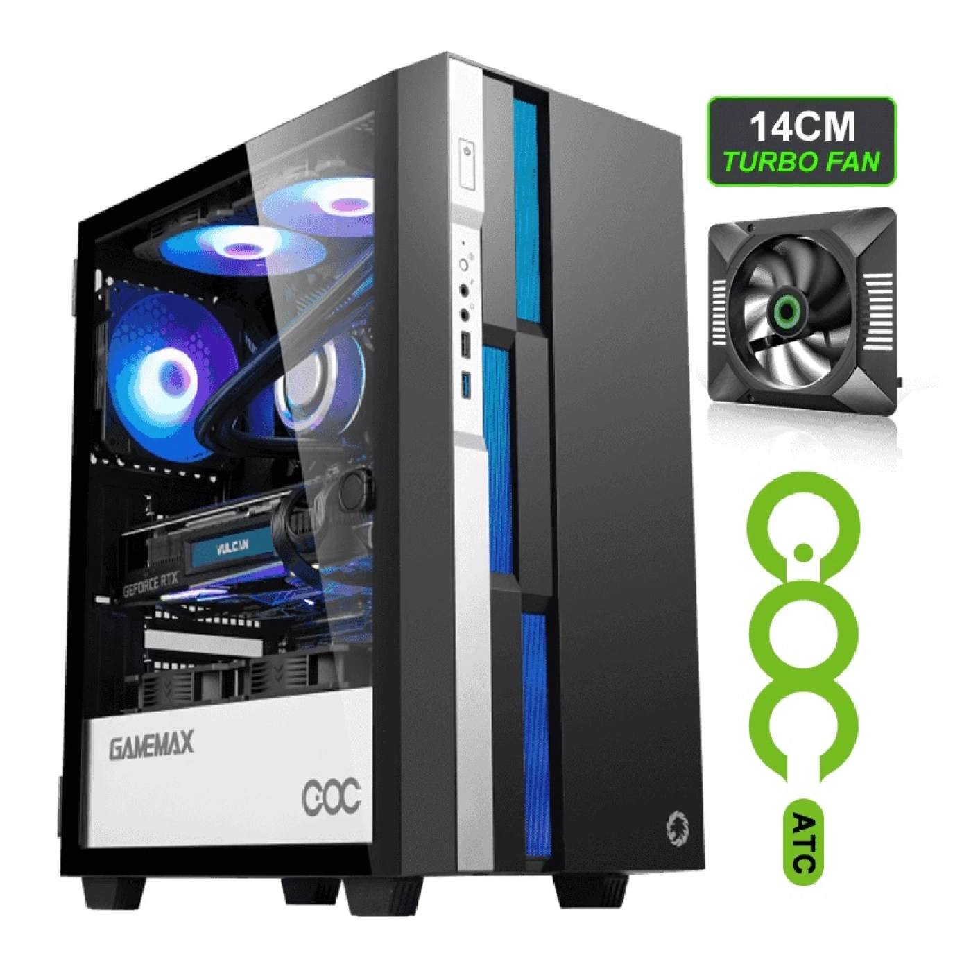 Купить Корпус Gamemax Brufen C3 BW - фото 8