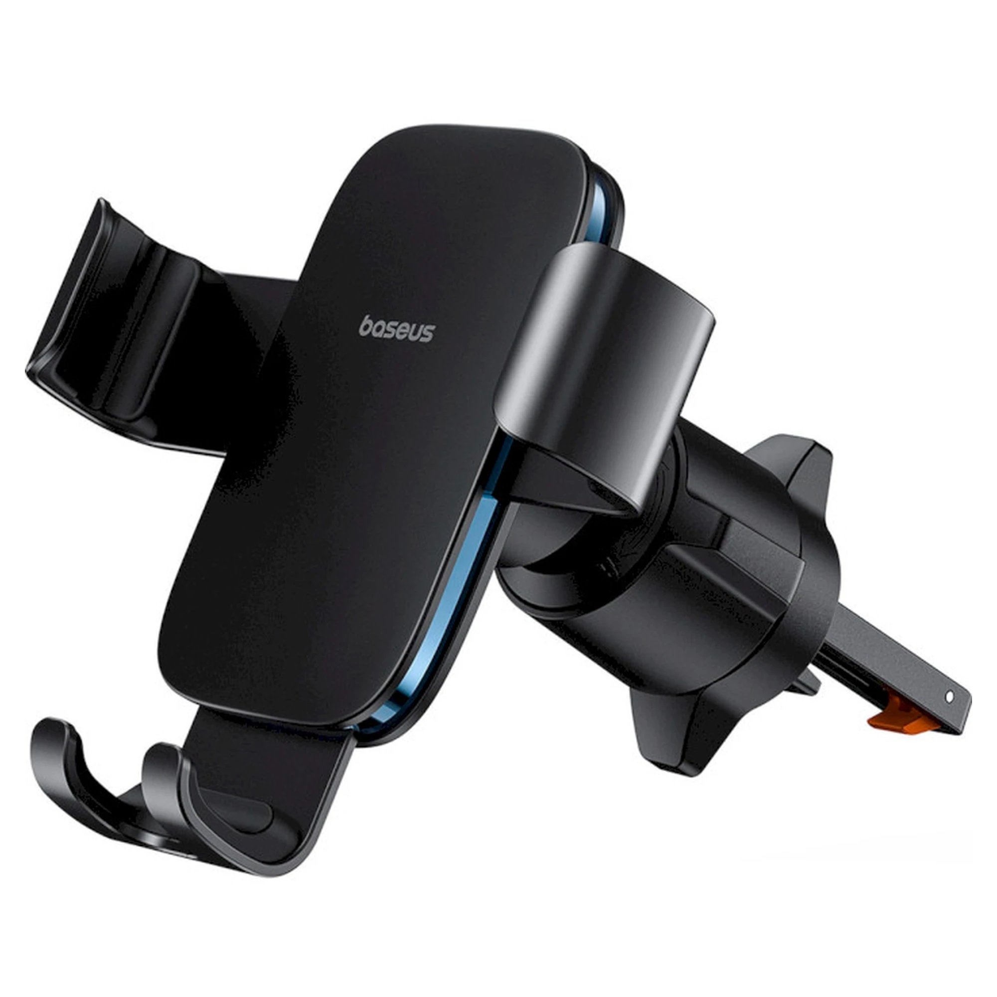 Купити Автомобільний тримач Baseus Metal Age 3 Gravity Car Mount Air Vent Version Cluster Black (C40467600111-00) - фото 1