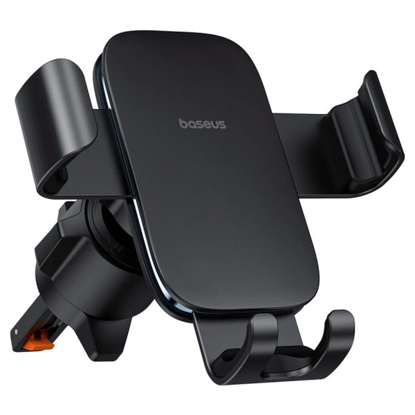 Купити Автомобільний тримач Baseus Metal Age 3 Gravity Car Mount Air Vent Version Cluster Black (C40467600111-00) - фото 4