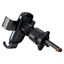 Купити Автомобільний тримач Baseus Metal Age 3 Gravity Car Mount Air Vent Version Cluster Black (C40467600111-00) - фото 6