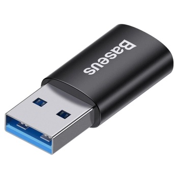 Купити Адаптер Baseus Ingenuity Series Mini OTG Adaptor USB 3.1 to USB-C Black (ZJJQ000101) - фото 1