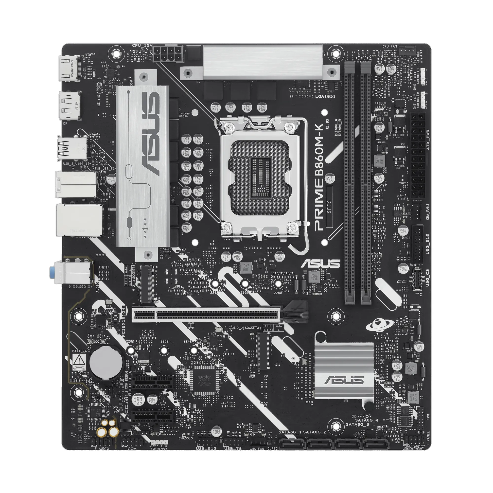 Купить Материнская плата Asus PRIME B860M-K - фото 1