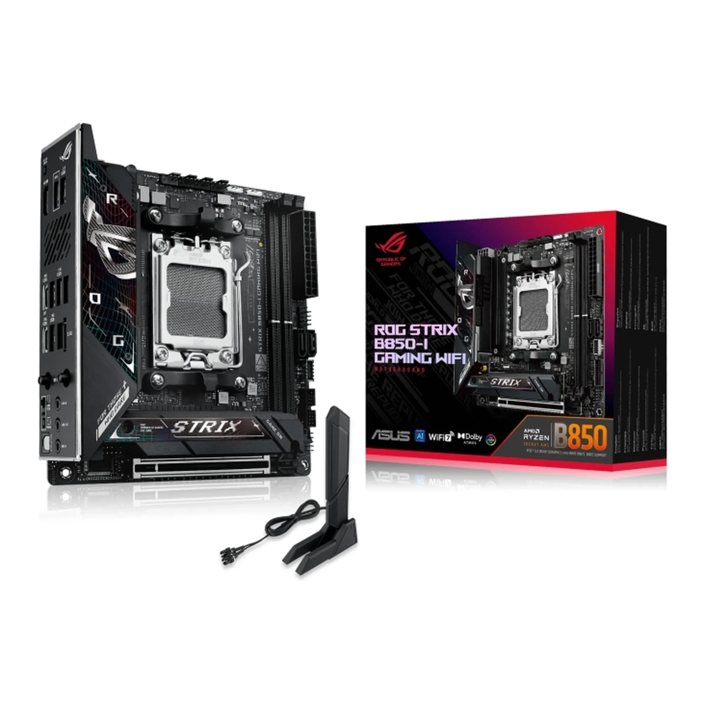 Купить Материнская плата Asus ROG STRIX B850-I GAMING WIFI - фото 11