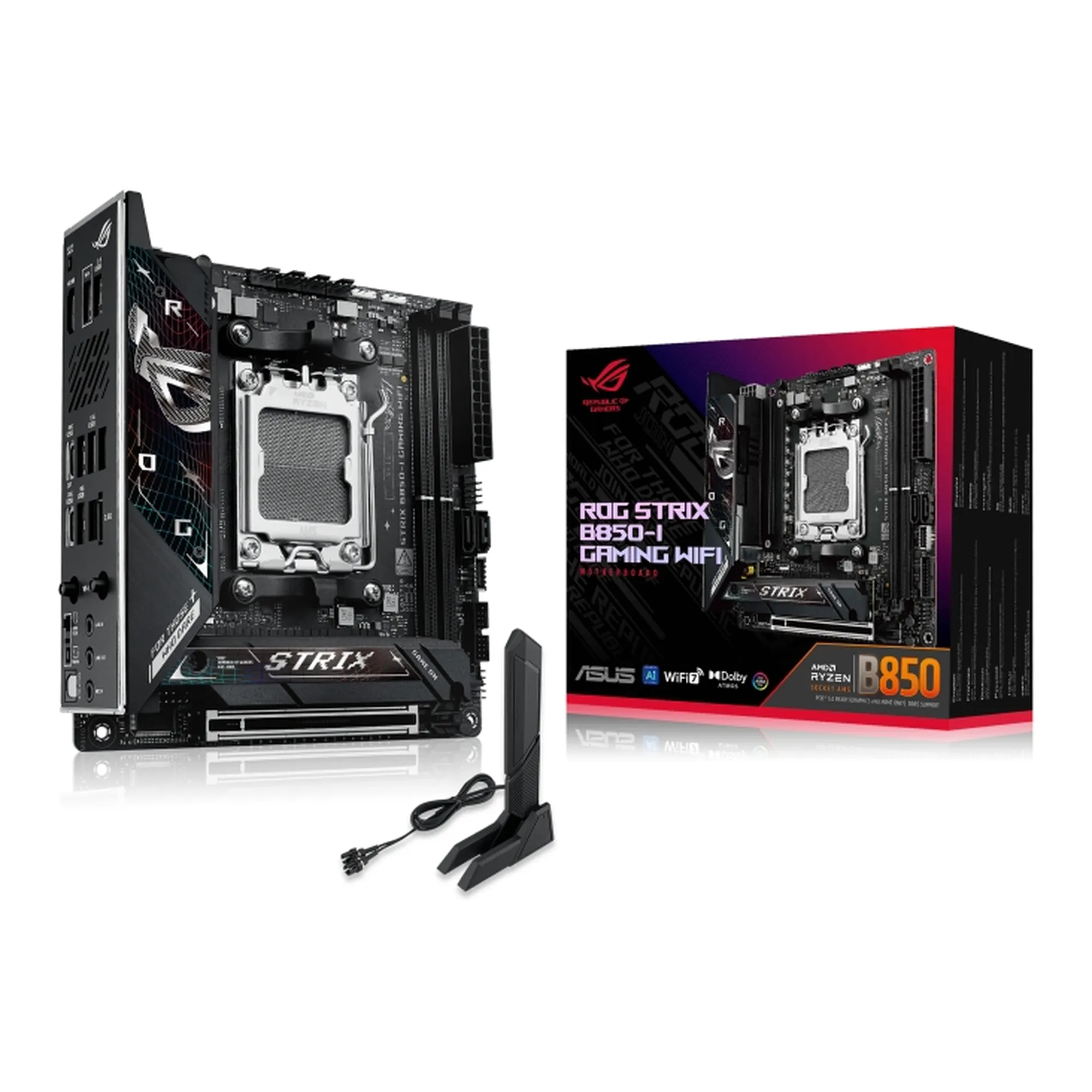 Купить Материнская плата Asus ROG STRIX B850-I GAMING WIFI - фото 11